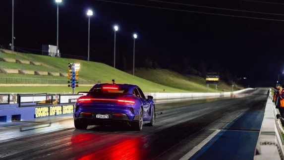 Porsche Taycan Turbo GT Sets Quarter-Mile Record in Australia