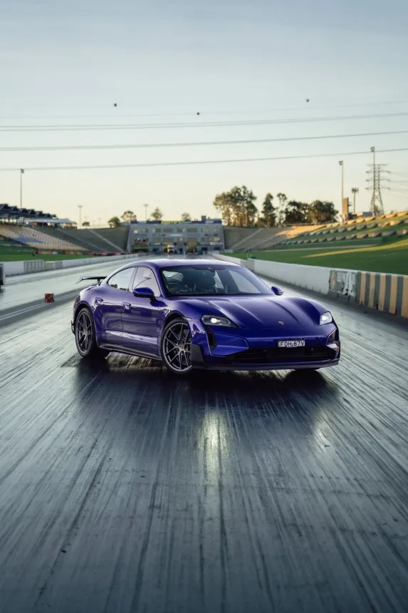 Porsche Taycan Turbo GT Sets Quarter-Mile Record in Australia