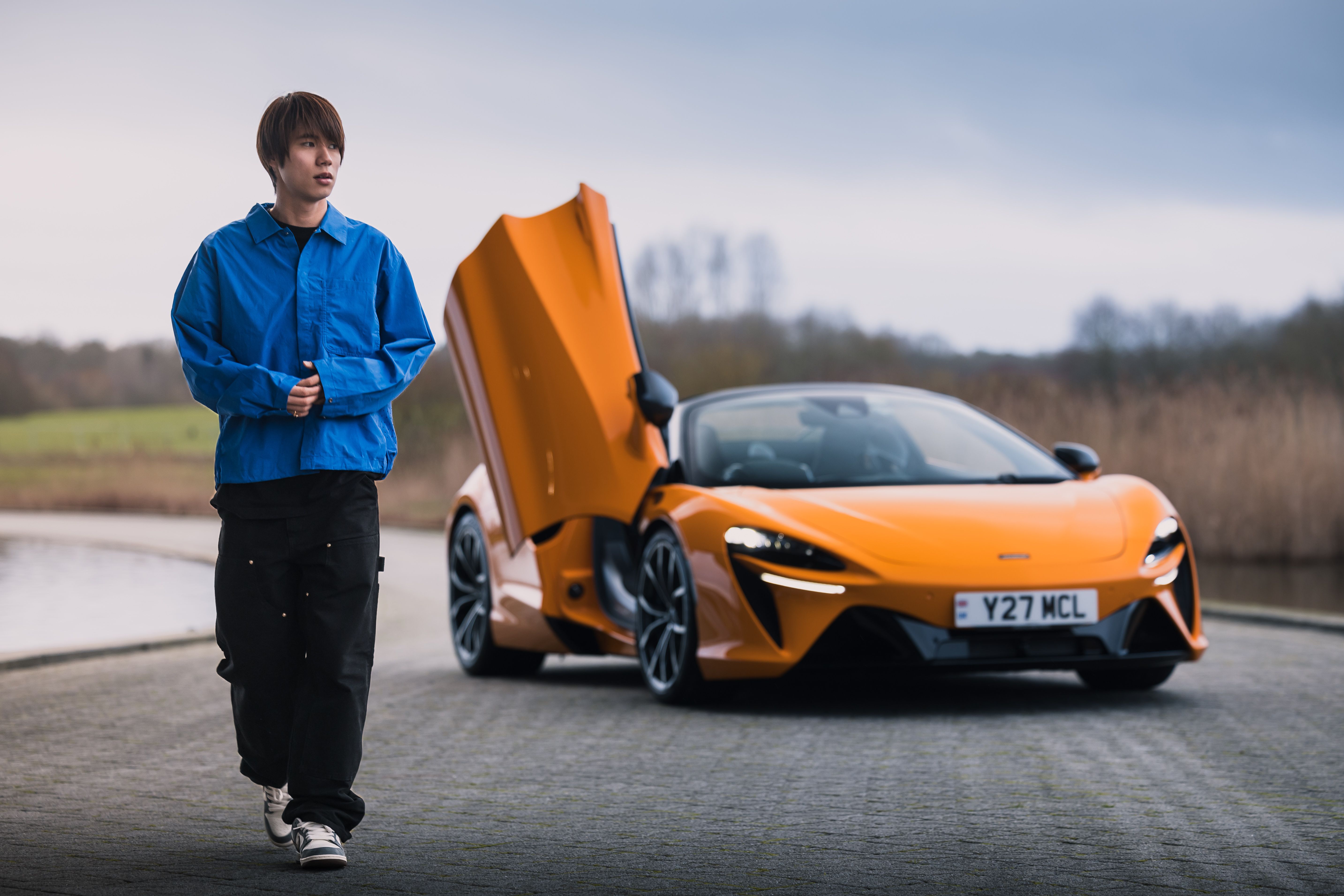 Yuto Horigome Visits McLaren Technology Centre – A Fusion of Speed & Style