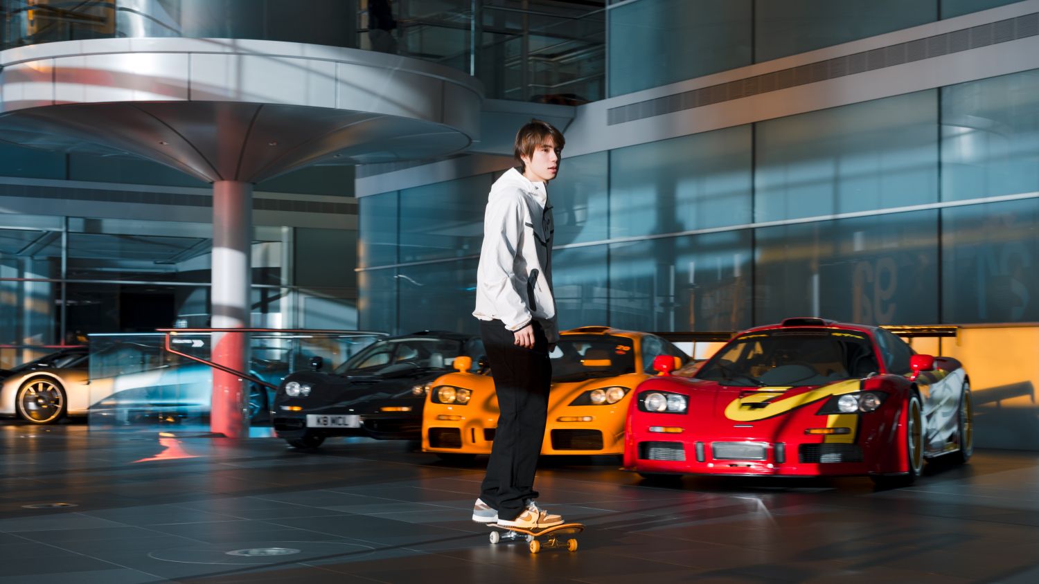 Yuto Horigome Visits McLaren Technology Centre – A Fusion of Speed & Style