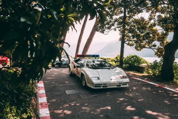 Lamborghini at Lake Como: Miura SV & Countach at Villa d’Este