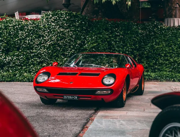 Lamborghini at Lake Como: Miura SV & Countach at Villa d’Este