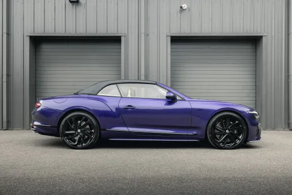 Vibrant in Violette: Bentley Continental GTC Speed Revives Historic Colour