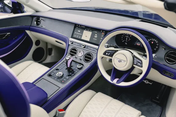 Vibrant in Violette: Bentley Continental GTC Speed Revives Historic Colour