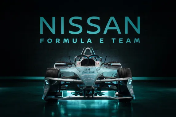 Nissan Formula E Team Unveils Teal Blue Livery at London E-Prix Finale