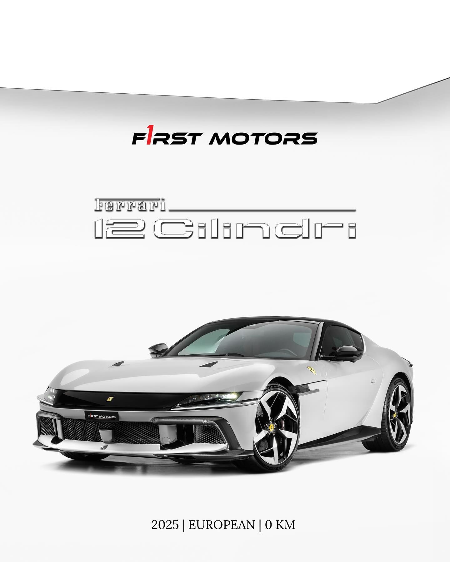 2025 Ferrari 12Cilindri Arrives in Dubai at First Motors