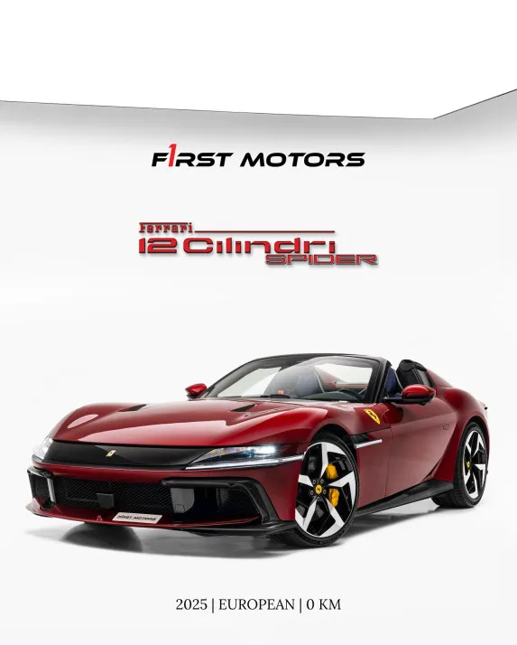 2025 Ferrari 12Cilindri Arrives at F1RST Motors Dubai
