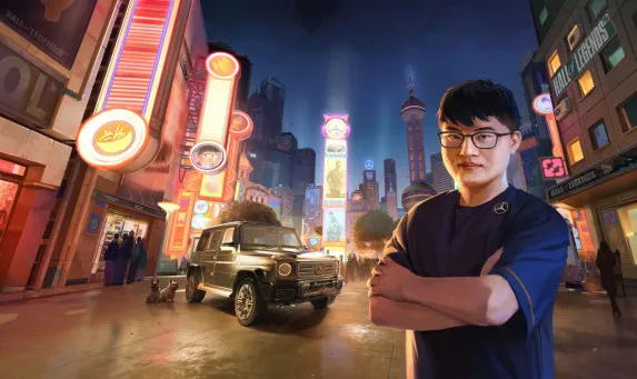 Mercedes-Benz Honours League of Legends Star Uzi with Custom G-Class
