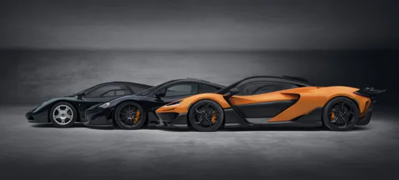 McLaren W1 & 750S Le Mans Debut at Monterey 2025
