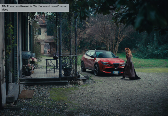 Alfa Romeo & Noemi: Passion in Se t’innamori muori