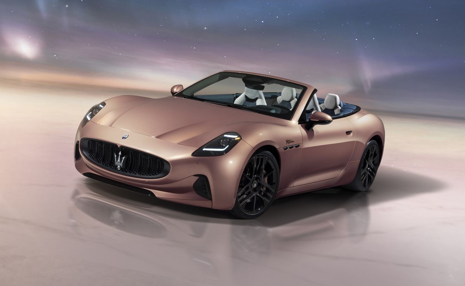 Maserati GranCabrio Folgore: Electric car Takes to the Road in Dubai
