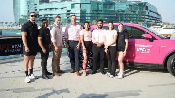 Porsche Centre Bahrain & UFC Gym Join Forces for Breast Cancer Awareness