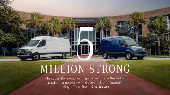 30 Years of Mercedes-Benz Sprinter: 5 Million Vans