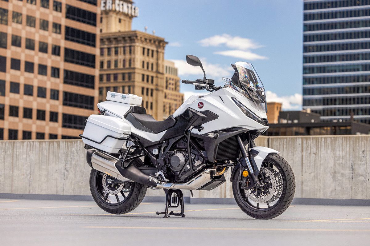 Honda Unveils NT1100 Police Motorcycle: Innovation for Law Enforcement