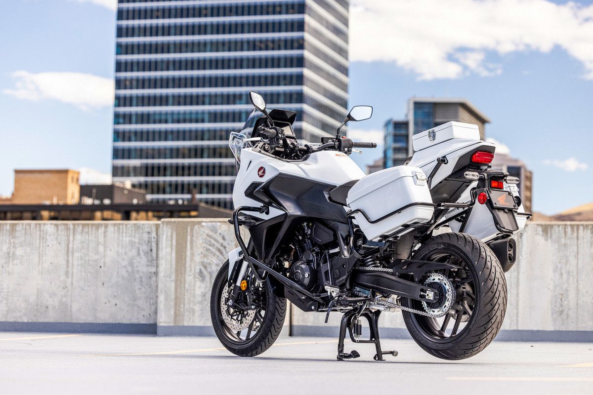Honda Unveils NT1100 Police Motorcycle: Innovation for Law Enforcement