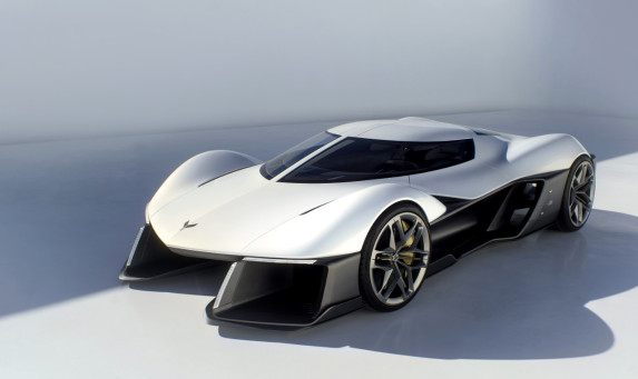 GM Opens UK Design Studio and Unveils Futuristic Corvette Concept