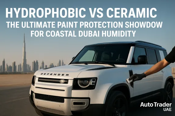 Hydrophobic vs Ceramic Coating in Dubai: Best Paint Protection 2026