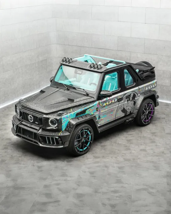 MANSORY Art G-Class by Alec Monopoly – Ultra-Luxury in Dubai