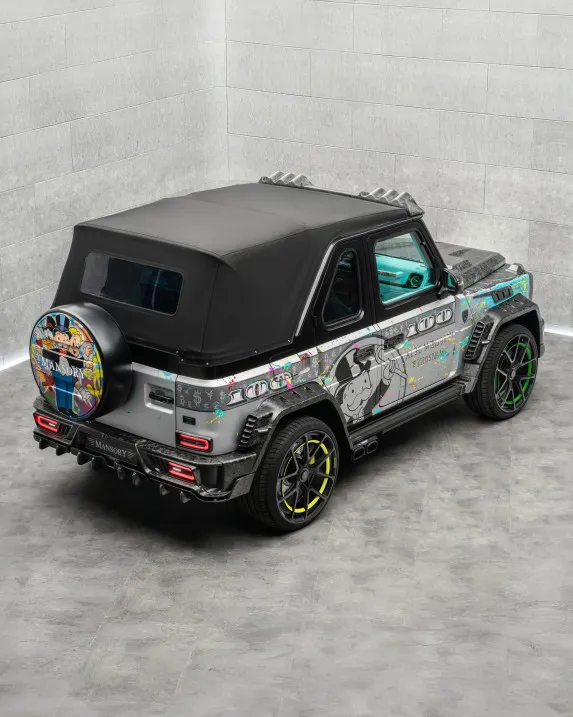 MANSORY Art G-Class by Alec Monopoly – Ultra-Luxury in Dubai