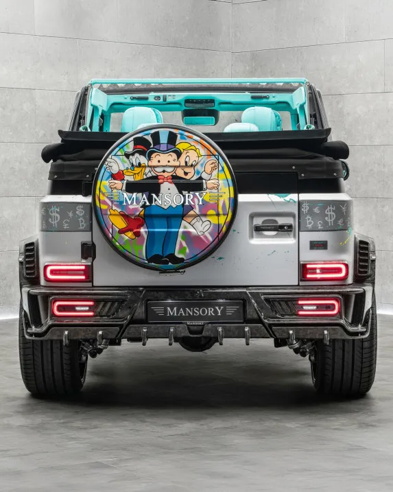 MANSORY Art G-Class by Alec Monopoly – Ultra-Luxury in Dubai