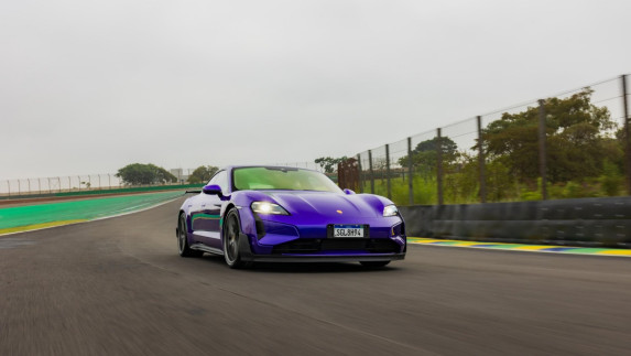 Porsche Taycan Sets New Electric Car Lap Record at Interlagos
