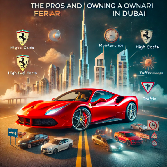The Pros and Cons of Owning a Ferrari in Dubai