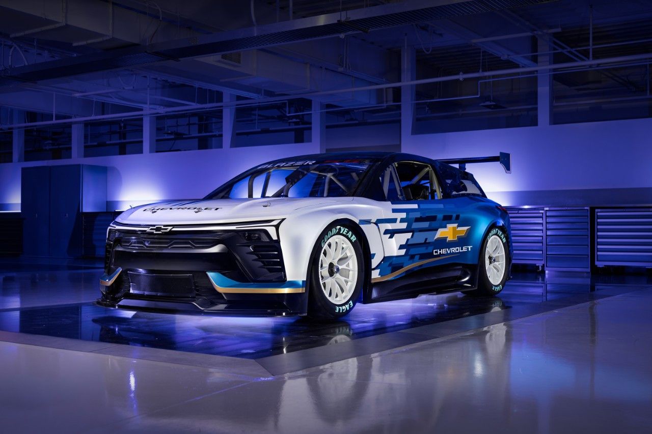 Chevrolet Blazer EV.R NASCAR Prototype Unveiled at Daytona