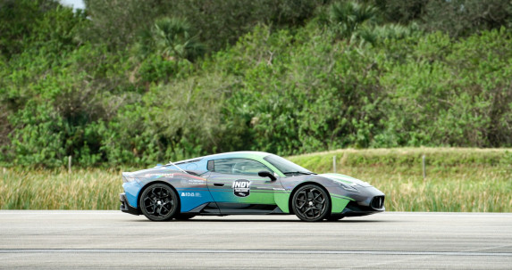 New Autonomous Speed Record Set with Maserati MC20
