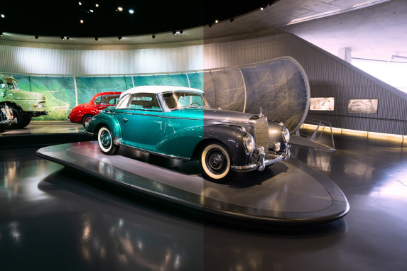 Individuality with Designo: Mercedes-Benz C 280 “Sport” at the Museum
