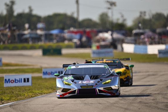 Lamborghini Huracán GT3 EVO2s Overcome Challenges at Sebring 12 Hours