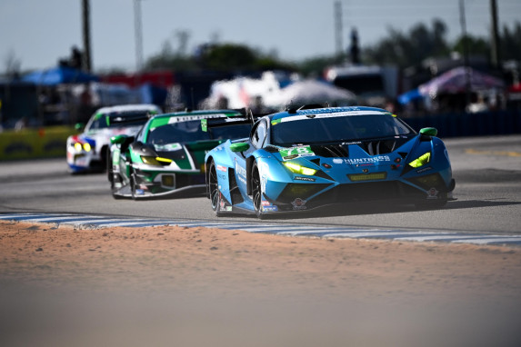 Lamborghini Huracán GT3 EVO2s Overcome Challenges at Sebring 12 Hours