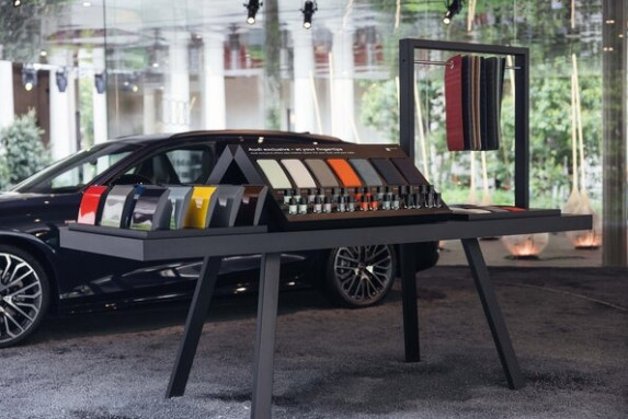 Audi A6 Avant Unveiled by Audi Exclusive at Milan Design Week 2025
