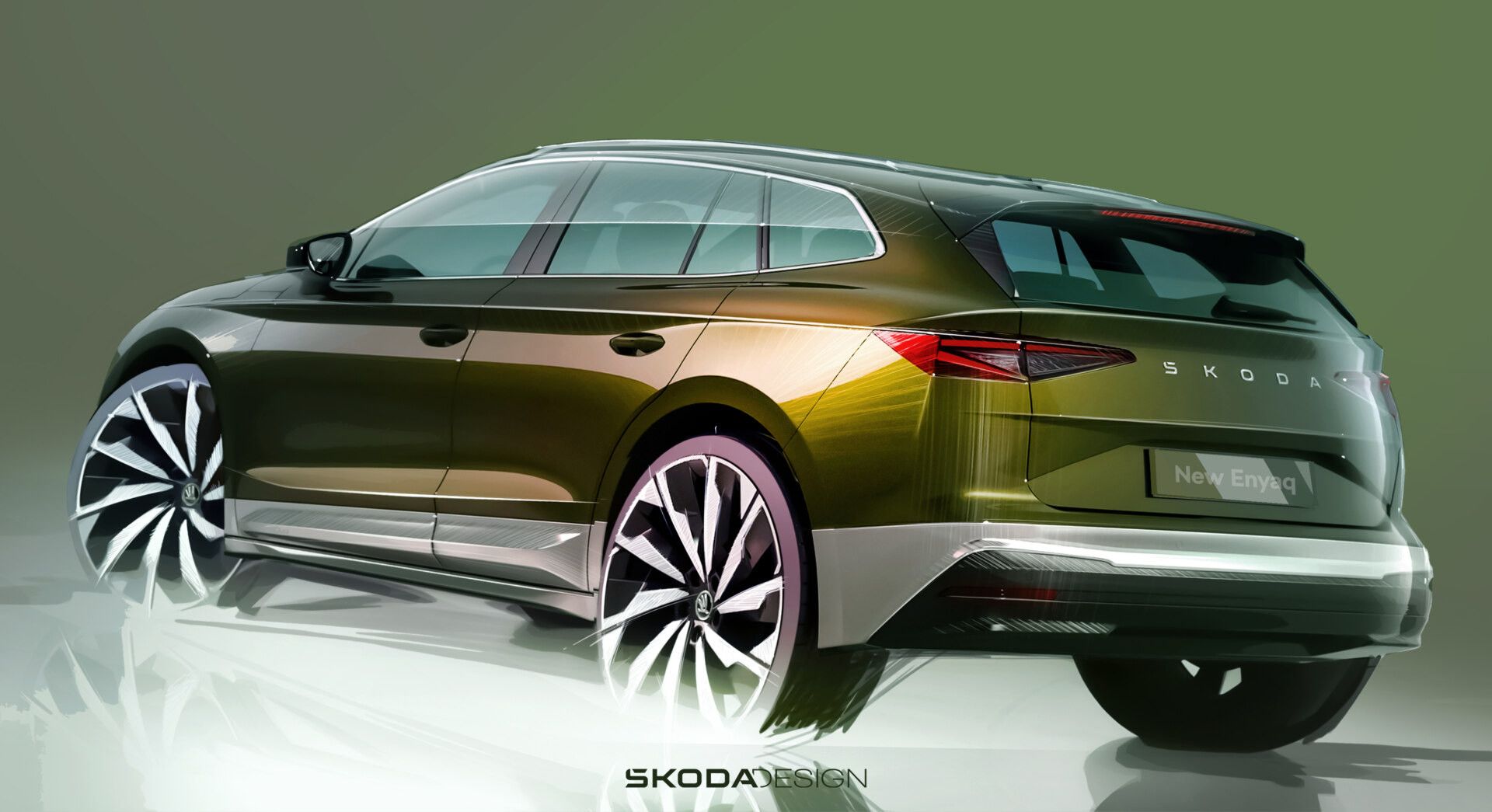 Škoda Enyaq & Enyaq Coupé Exterior Update: Modern Solid Design