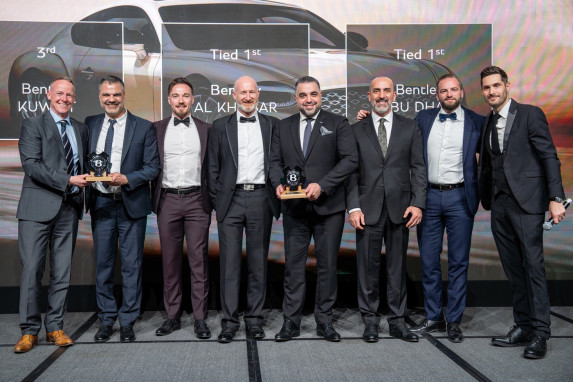 Bentley Emirates Wins Big at Bentley Regional Dealer Conference MEIA 2024