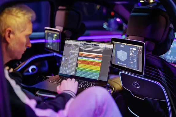 Mercedes-Benz “Crafted in a Mercedes” Redefines Music Creation | Auto Trader UAE