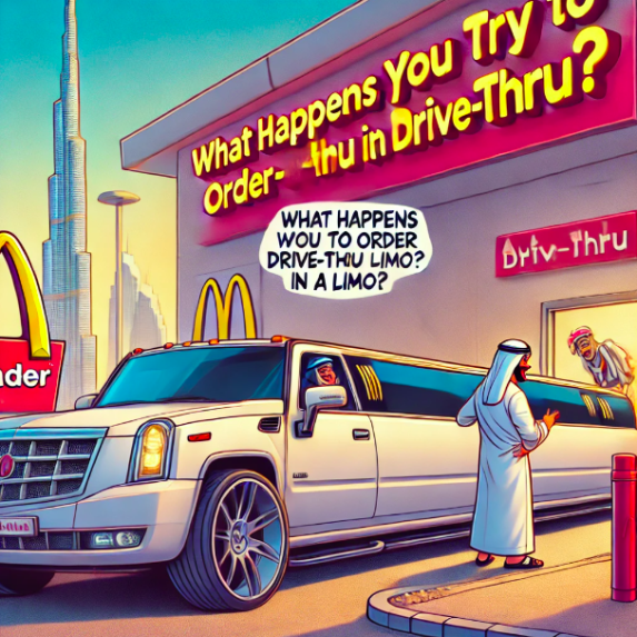 What Happens When You Try to Order Drive-Thru in a Limo?