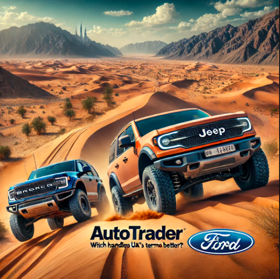 Jeep Wrangler vs. Ford Bronco: Which Off-Road SUV Handles UAE’s Terrain Better?