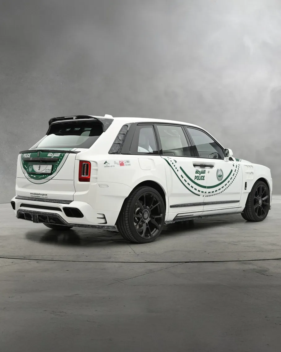1 of 1 Rolls-Royce Cullinan by MANSORY for Dubai Police
