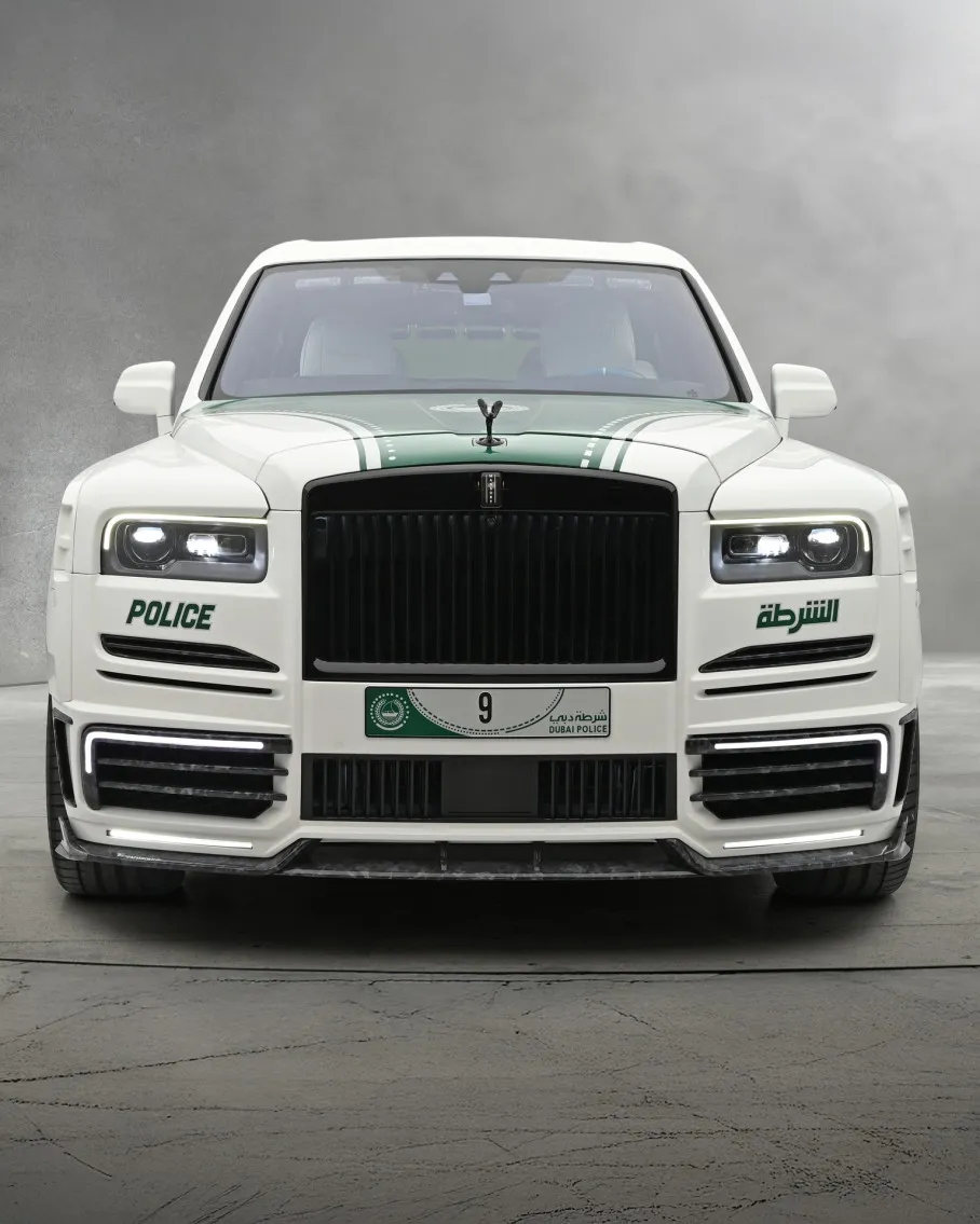 1 of 1 Rolls-Royce Cullinan by MANSORY for Dubai Police
