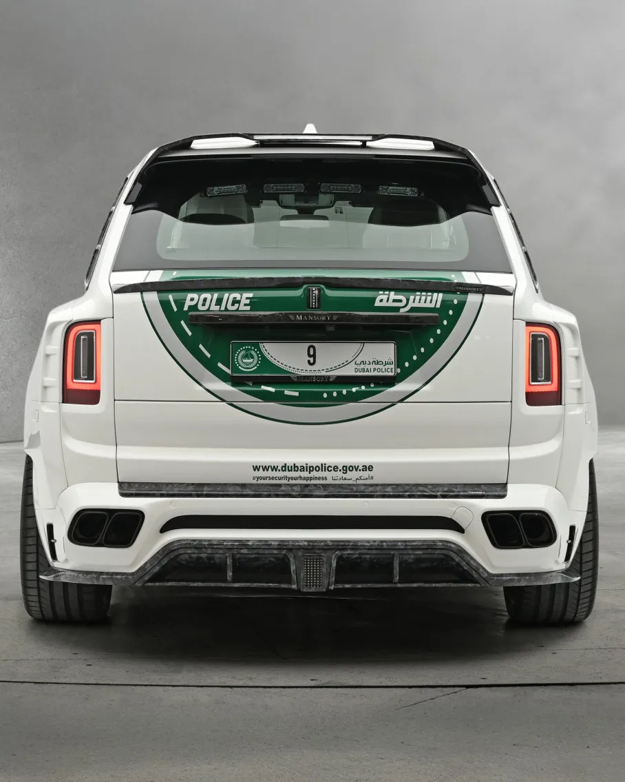 1 of 1 Rolls-Royce Cullinan by MANSORY for Dubai Police