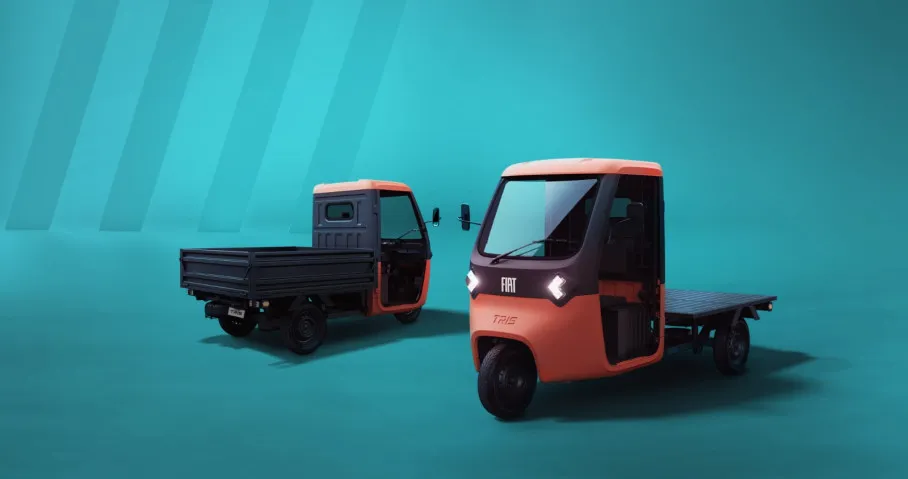 FIAT TRIS Launches in MEA: Three-Wheeled Electric Vehicle