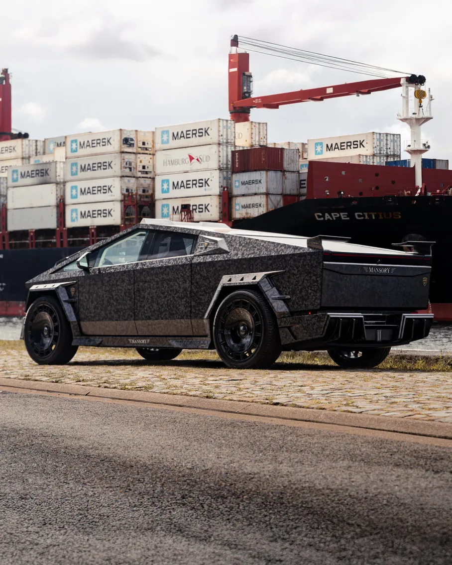 MANSORY Customizes Tesla Cybertruck: Exclusive Luxury
