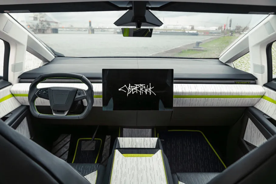MANSORY Customizes Tesla Cybertruck: Exclusive Luxury