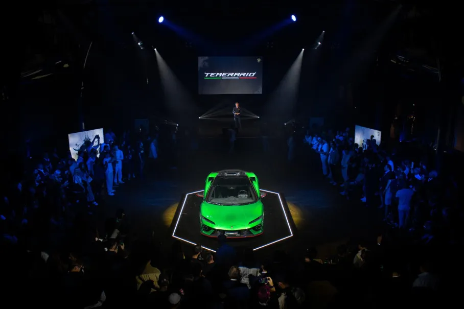 Lamborghini Temerario HPEV Debuts in France