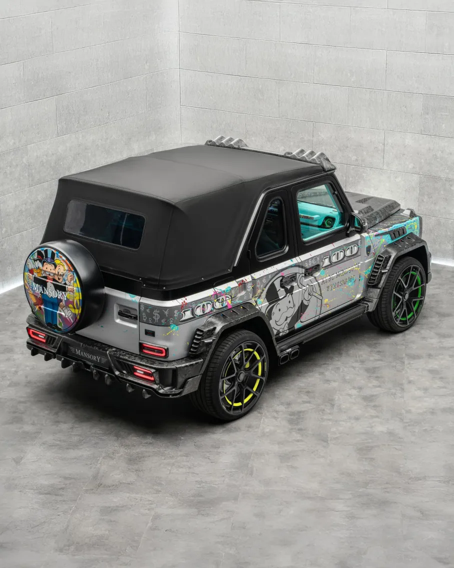 MANSORY Art G-Class by Alec Monopoly – Ultra-Luxury in Dubai
