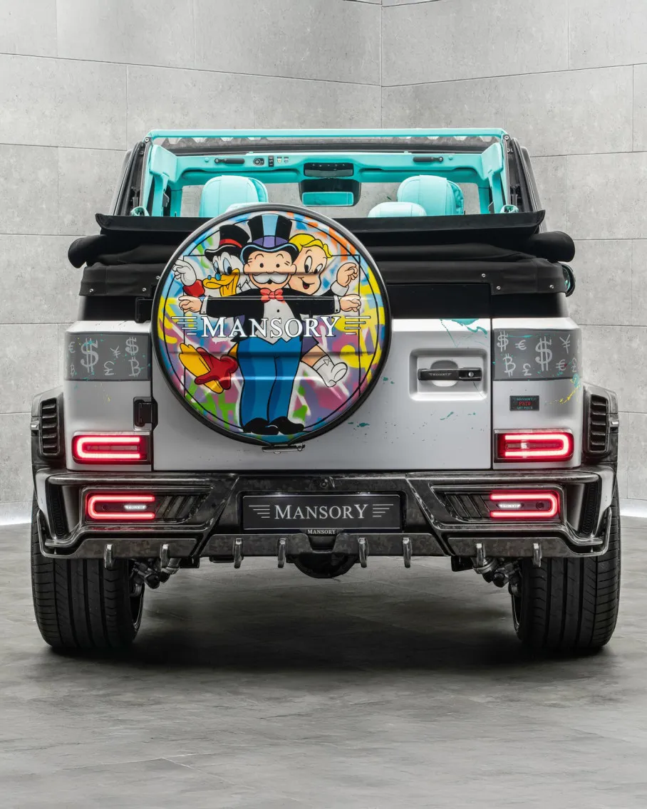 MANSORY Art G-Class by Alec Monopoly – Ultra-Luxury in Dubai