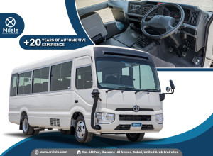 2023 Toyota Coaster in dubai