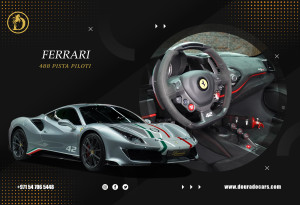 2020 Ferrari 488 Pista in dubai