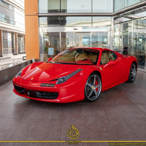 2014 Ferrari 458 in dubai