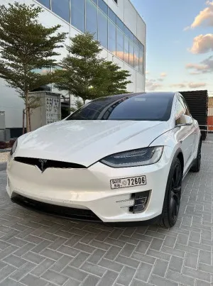 2017 Tesla Model X in dubai